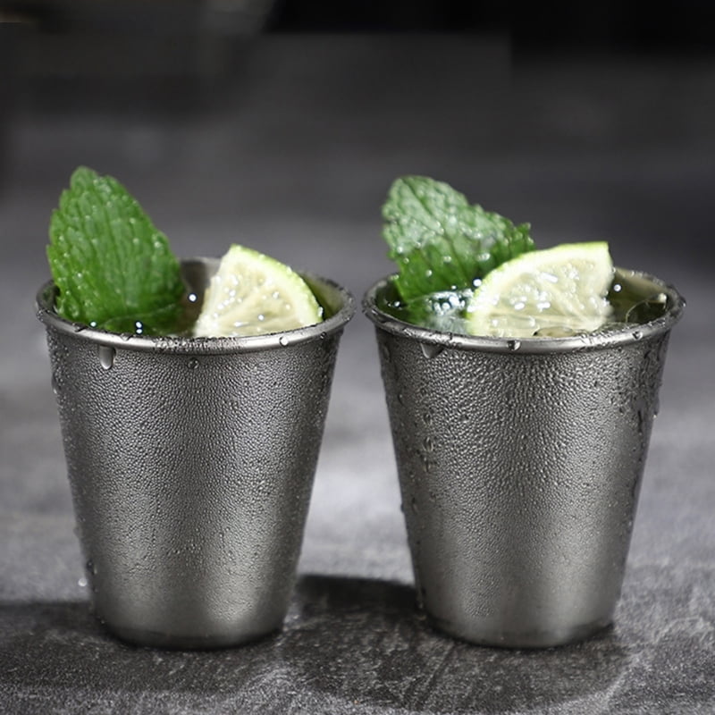 Stainless Steel Shot Cups, 50 ml, for Spirits and Strong Coffee - Image 6