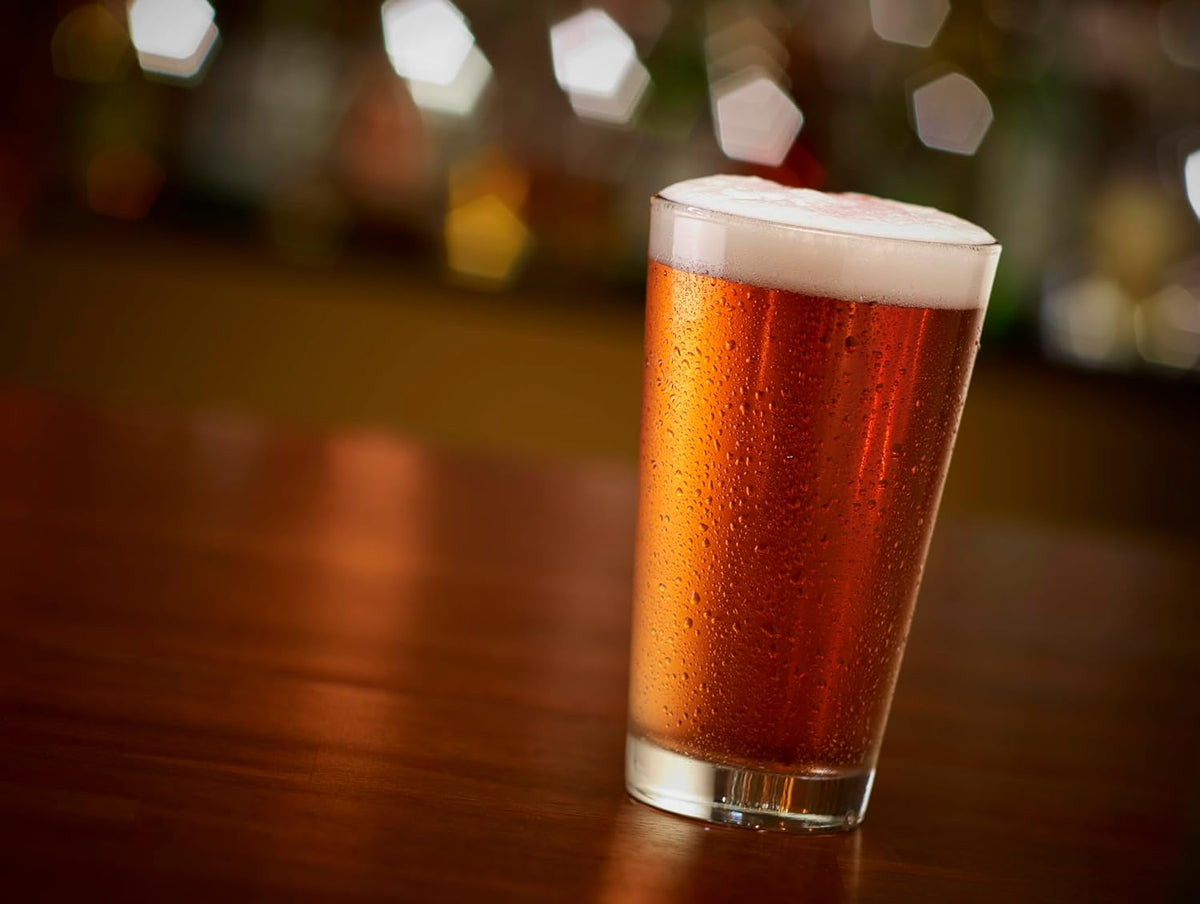 Pint Beer Glasses, Set of 4, 16 oz with a Heat-Tempered Rim - Image 3