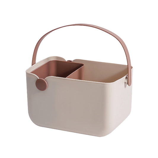 Portable Shower Caddy Tote with Handle and Drainage Holes