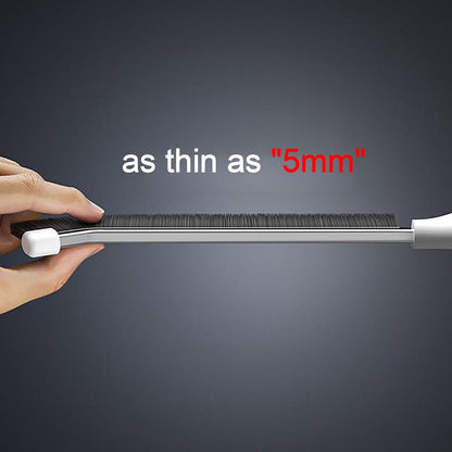 Two-in-One Crevice Brush with a Steel Scraper and Long Handle - Image 5