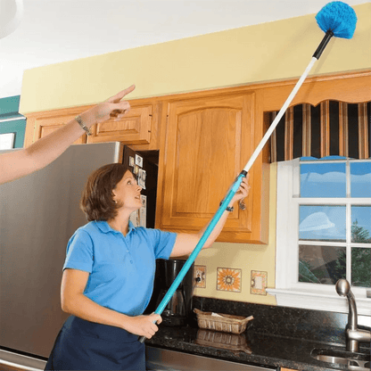 Extendable Cobweb Duster for High Ceilings and Ceiling Corners - Image 3