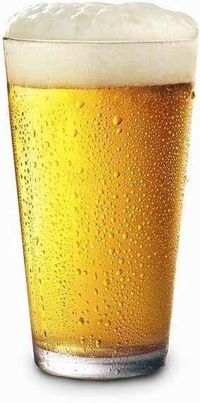 Pint Beer Glasses, Set of 4, 16 oz with a Heat-Tempered Rim - Image 2