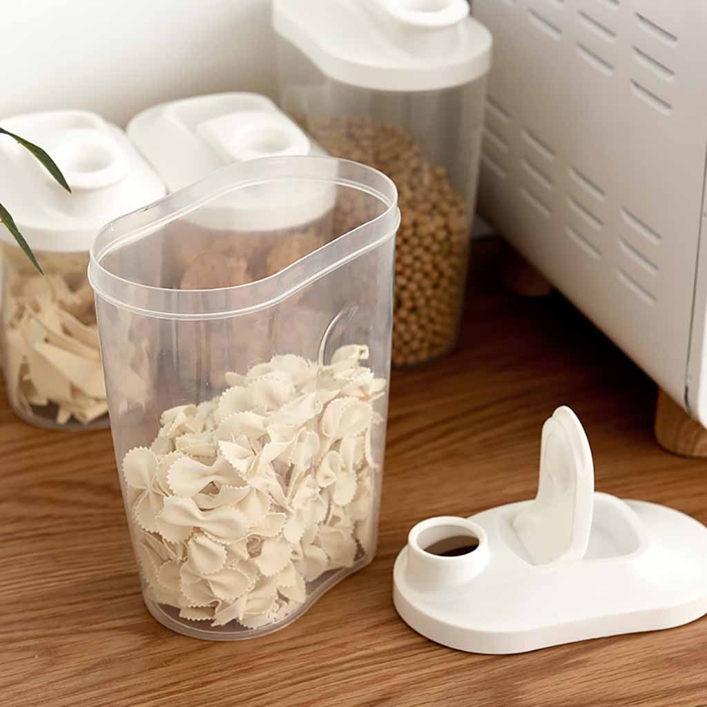 Cereal and Dry Goods Dispenser with Locking Lid and Pour Spout - Image 4