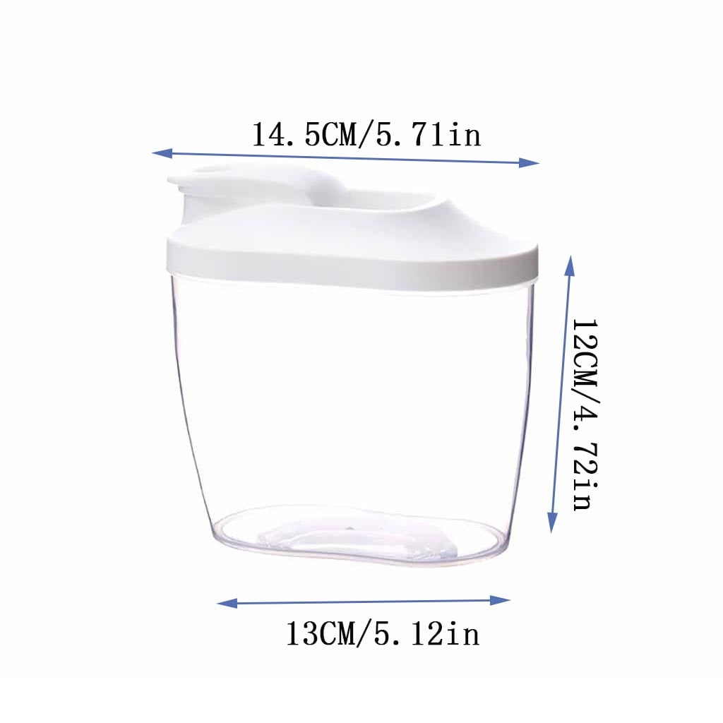 Cereal and Dry Goods Dispenser with Locking Lid and Pour Spout - Image 2