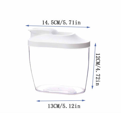 Cereal and Dry Goods Dispenser with Locking Lid and Pour Spout - Image 2