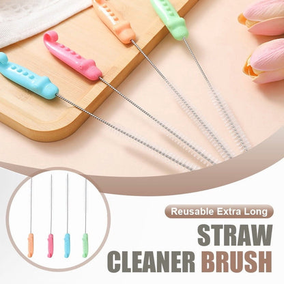 Extra Long Straw Brush with Flexible Steel Core and Hanging Hook - Image 5