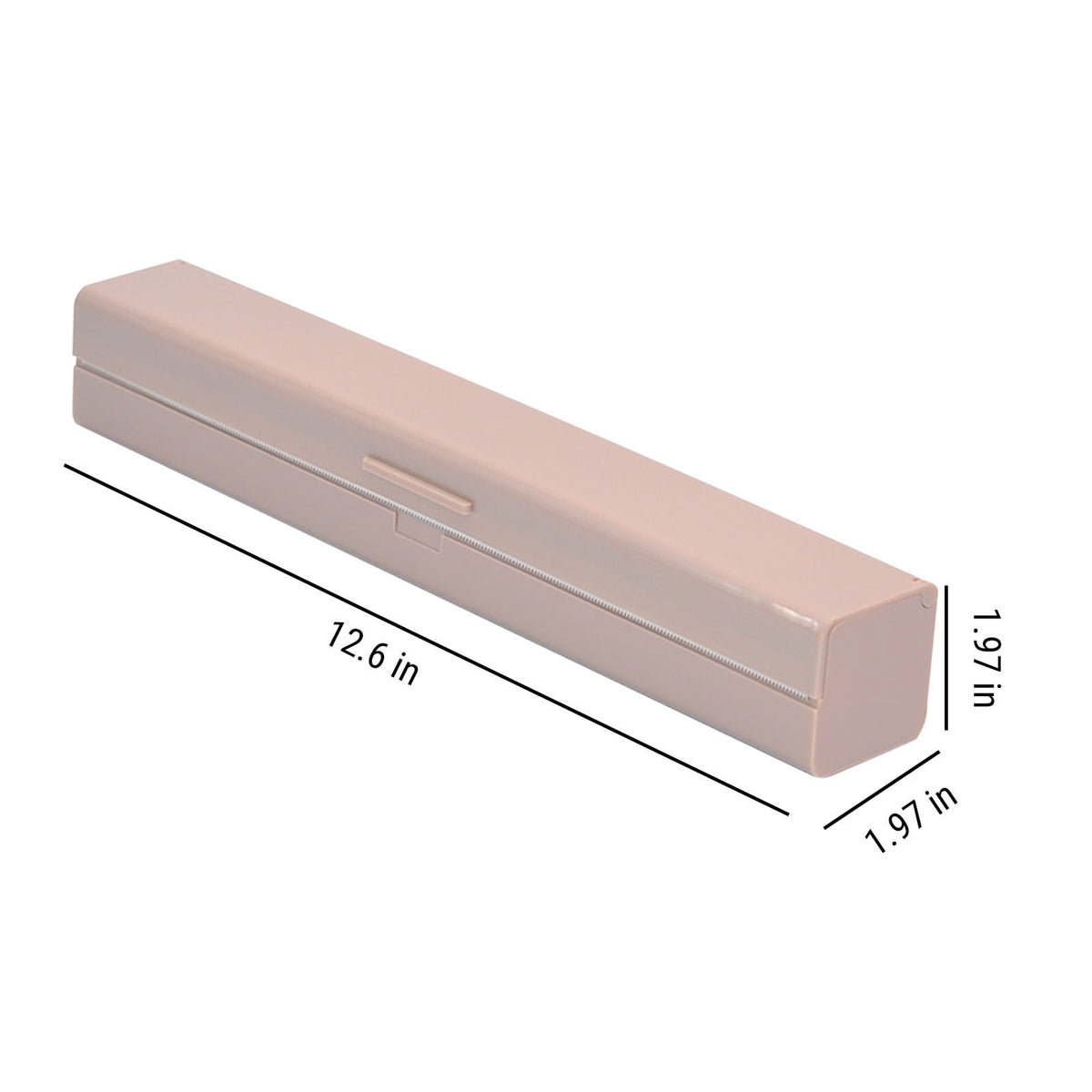 Refillable Cling Film and Foil Dispenser with Sliding Cutter - Image 3