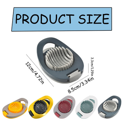 Egg Slicer with Stainless Wires for Hard Boiled Eggs and Soft Fruit - Image 3