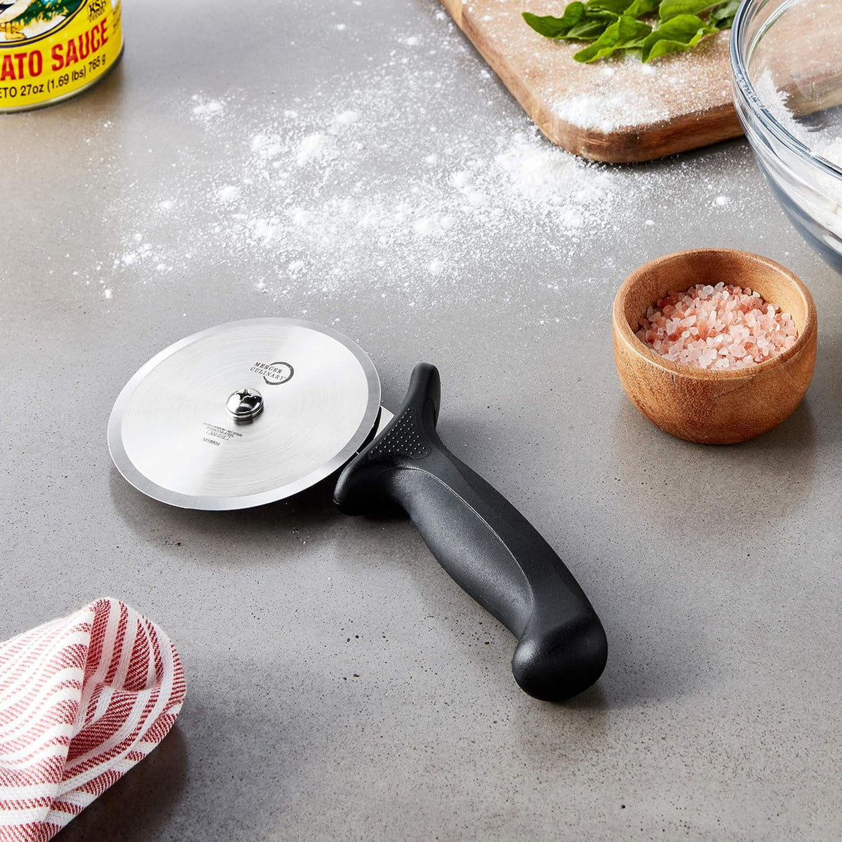 Pizza Wheel Cutter with 4 Inch Stainless Blade and Moulded Handle - Image 4
