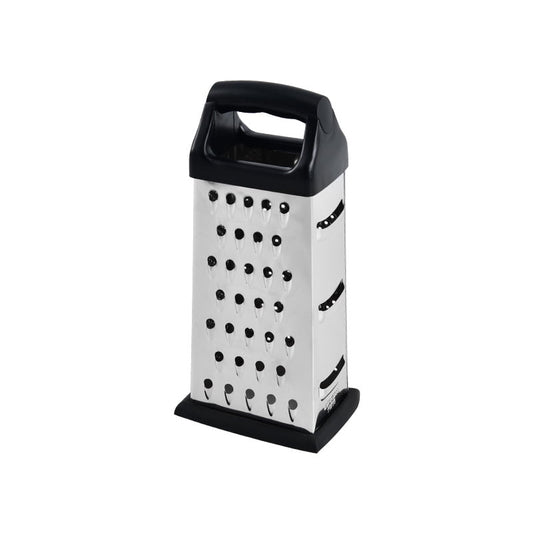 Four-Sided Box Grater, 8 Inches, Stainless Blades on a Non-Slip Base