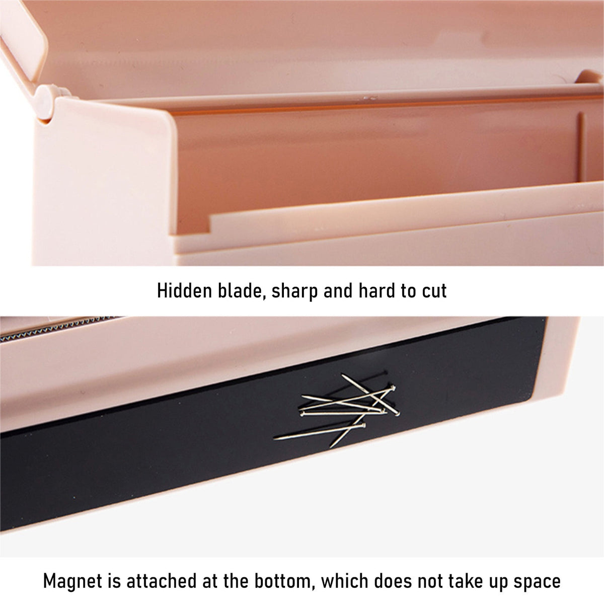 Refillable Cling Film and Foil Dispenser with Sliding Cutter - Image 5