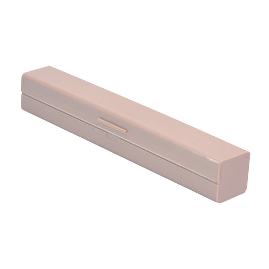 Refillable Cling Film and Foil Dispenser with Sliding Cutter