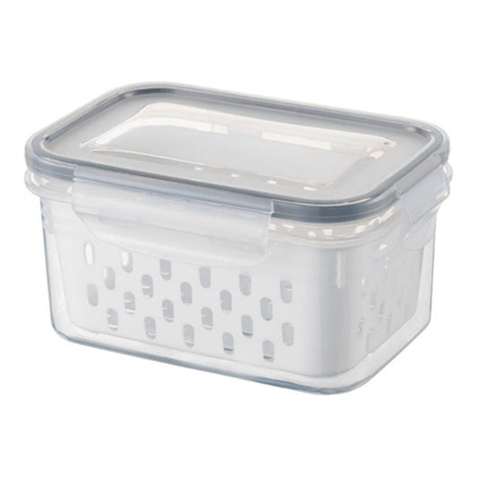 Produce Saver Container with Colander Insert and Airtight Lid