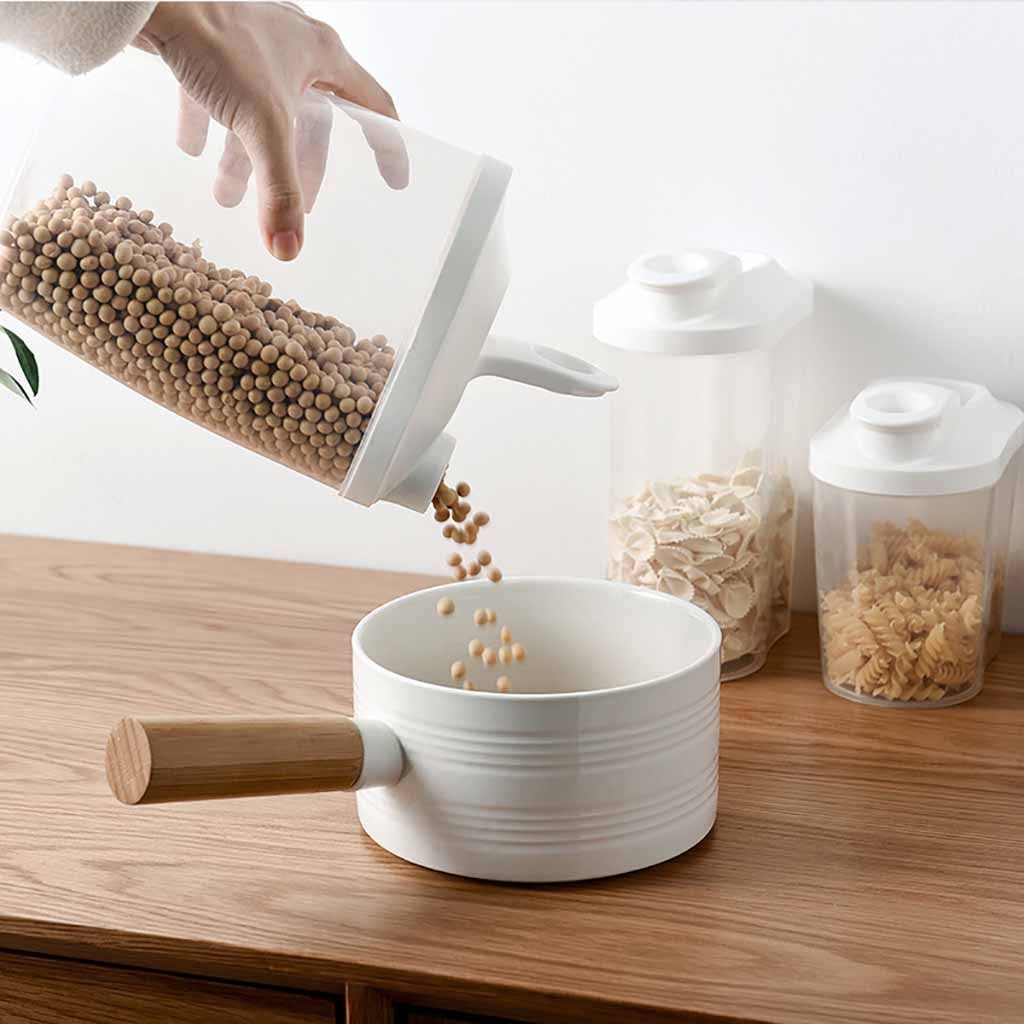 Cereal and Dry Goods Dispenser with Locking Lid and Pour Spout - Image 3
