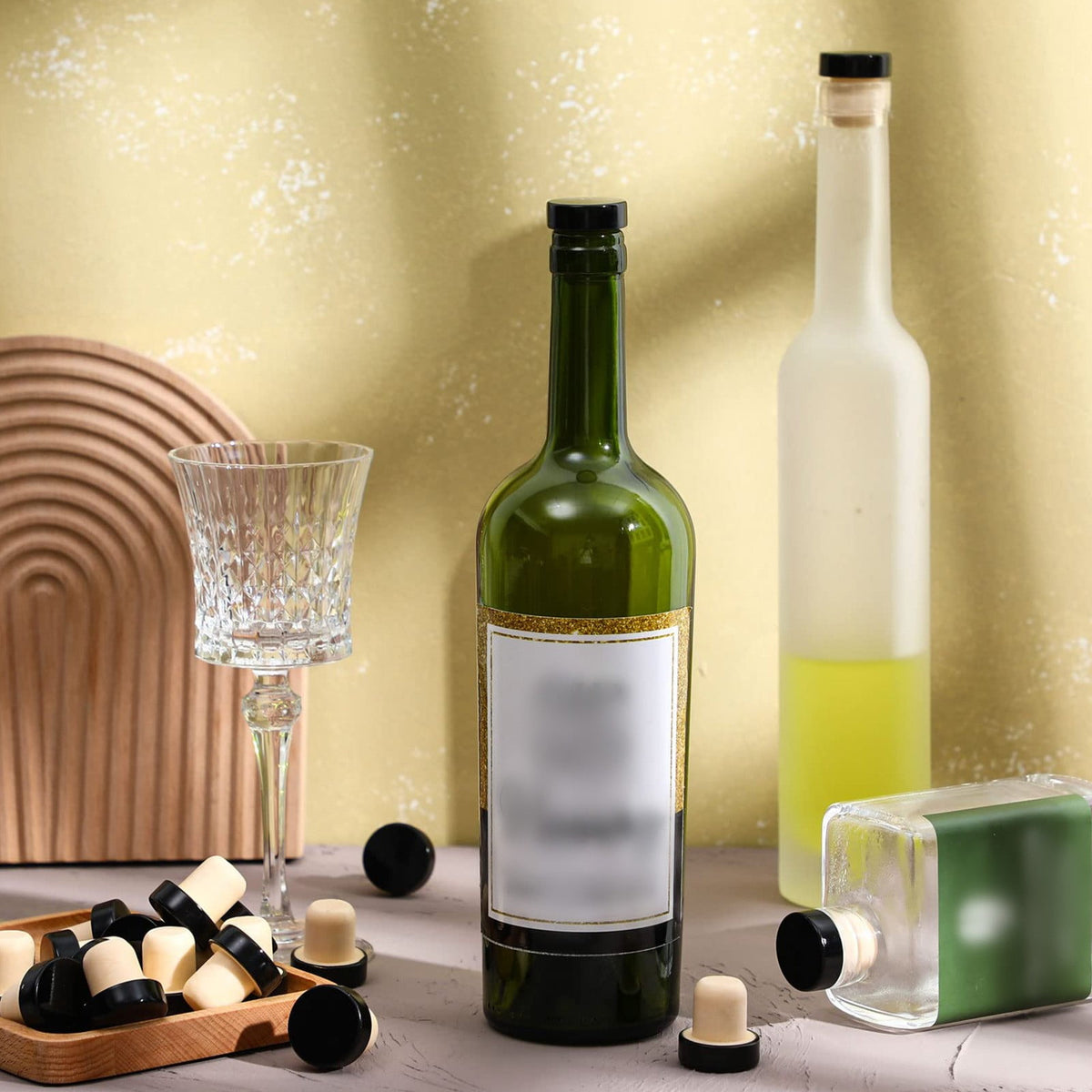 T-Top Bottle Stoppers, 24 Pieces for Wine and Beer Bottles - Image 5