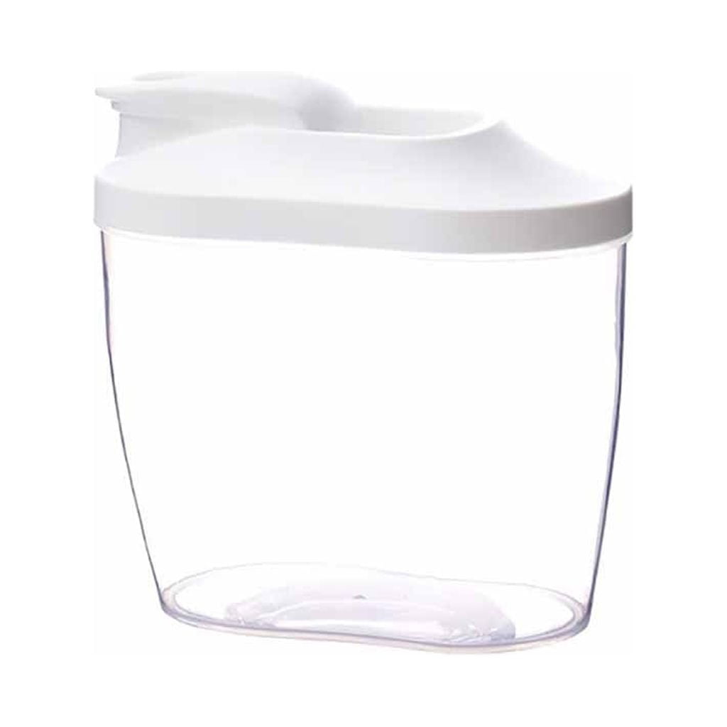 Cereal and Dry Goods Dispenser with Locking Lid and Pour Spout