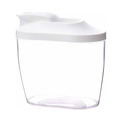 Cereal and Dry Goods Dispenser with Locking Lid and Pour Spout