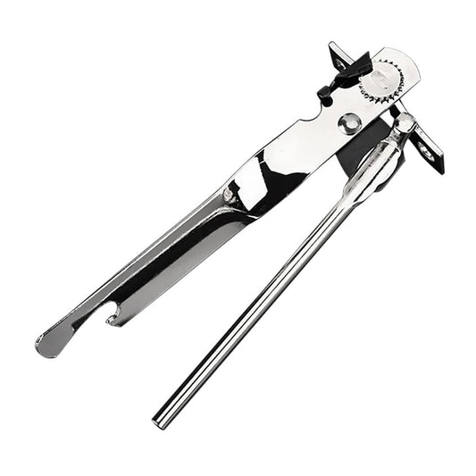 Manual Can Opener in Stainless Steel with Bottle Lifter, 6.69 Inches