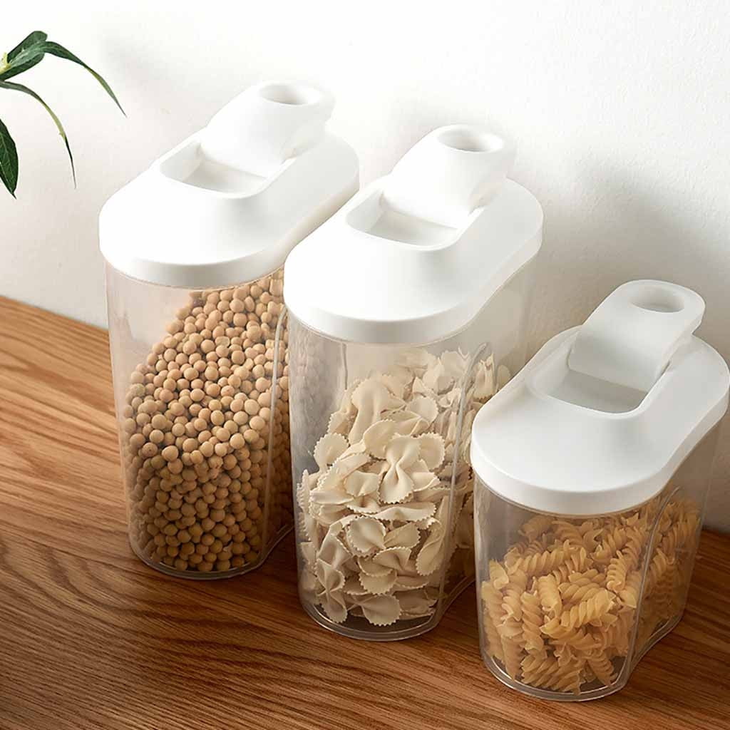 Cereal and Dry Goods Dispenser with Locking Lid and Pour Spout - Image 6