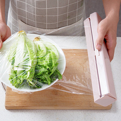 Refillable Cling Film and Foil Dispenser with Sliding Cutter - Image 6