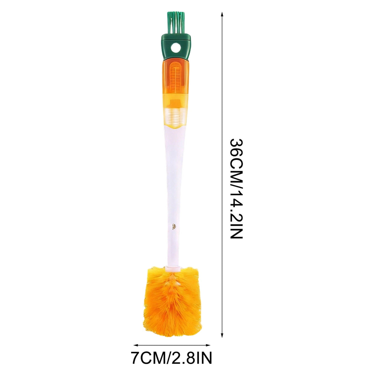 Five-in-One Bottle and Straw Cleaning Brush Set with Long Handle - Image 3
