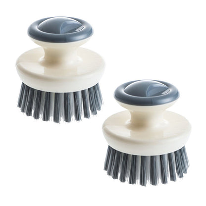 Kitchen Scrub Brushes, Set of 2 with Stiff Nylon Bristles